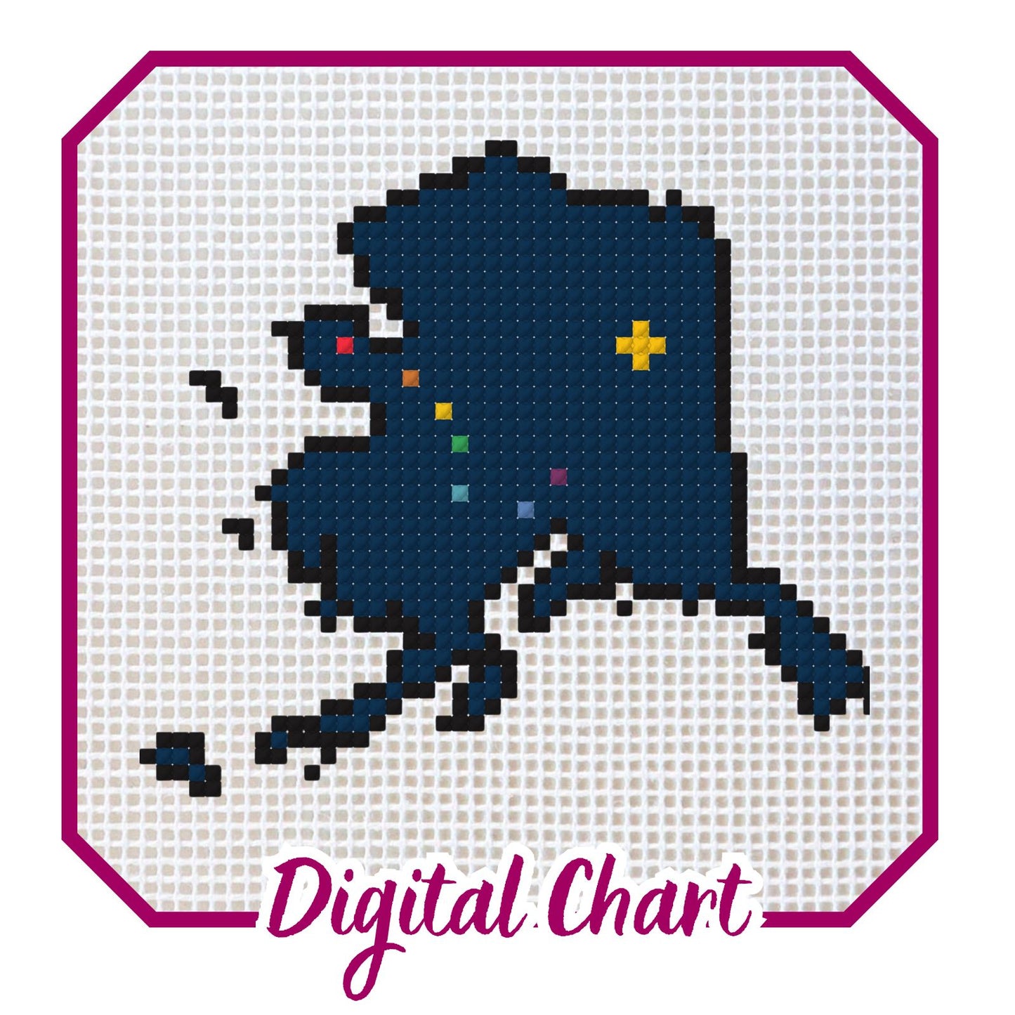 Alaska Pride Needlepoint Digital Chart