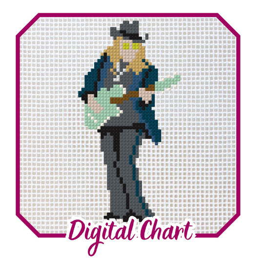 Melissa Etheridge Needlepoint Digital Chart